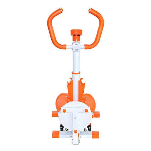 CAIJINJIN bicicletas de fitness La pérdida de pasos de Paz Inicio Peso máquina multi-funcional que adelgaza Gira Gym Fitness Equipo de comercio Teniendo 100kg Con Pesas (Color: Naranja, tamaño: 92 * 5