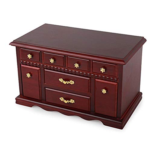 Caja de almacenamiento de escritorio Caja de joyería bloqueada, Caja de almacenamiento de joyería de múltiples capas de gran capacidad Bolsa de viaje portátil de múltiples capas Collar de anillo de mú Caja de almacenamiento de escritorio Caja de joyería bloqueada, Caja de almacenamiento de joyería de múltiples capas de gran capacidad Bolsa de viaje portátil de múltiples capas Collar de anillo de mú