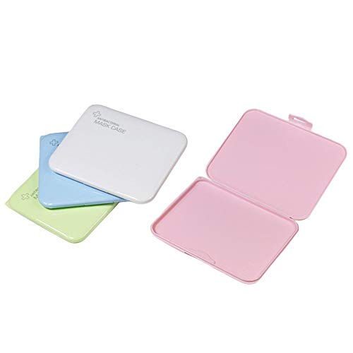 Caja de almacenamiento de máscaras desechables, caja portátil de cara Máscara de algodón Contenedor A prueba de polvo Fácil de llevar Máscaras de protección Funda Organizador de almacenamiento PP Caja de almacenamiento de máscaras desechables, caja portátil de cara Máscara de algodón Contenedor A prueba de polvo Fácil de llevar Máscaras de protección Funda Organizador de almacenamiento PP