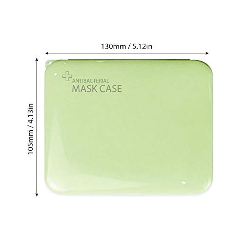 Caja de almacenamiento de máscaras desechables, caja portátil de cara Máscara de algodón Contenedor A prueba de polvo Fácil de llevar Máscaras de protección Funda Organizador de almacenamiento PP Caja de almacenamiento de máscaras desechables, caja portátil de cara Máscara de algodón Contenedor A prueba de polvo Fácil de llevar Máscaras de protección Funda Organizador de almacenamiento PP