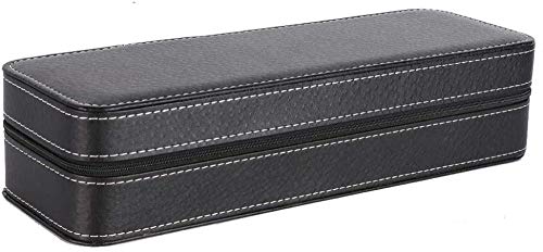 Caja de Almacenamiento de Reloj de Buen Aspecto de 6 Rejillas, Organizador de Joyas con diseño de Cremallera, Tienda de Accesorios duraderos para el hogar 20 Excellent Caja de Almacenamiento de Reloj de Buen Aspecto de 6 Rejillas, Organizador de Joyas con diseño de Cremallera, Tienda de Accesorios duraderos para el hogar 20 Excellent