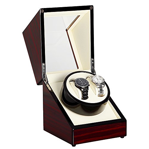 Caja giratoria para Relojes automatico Watch Winder Madera de Reloj de Pulsera Caja giratoria para Relojes automatico Watch Winder Madera de Reloj de Pulsera