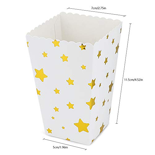 Cajas de Palomitas de Maíz, hicoosee Envases de Caramelos de Cartón Las Palomitas y Los Regalos Bolsas de Fiesta, Contenedores para Merienda, Dulces, Galletas, Chocolate 42 Piezas Cajas de Palomitas de Maíz, hicoosee Envases de Caramelos de Cartón Las Palomitas y Los Regalos Bolsas de Fiesta, Contenedores para Merienda, Dulces, Galletas, Chocolate 42 Piezas