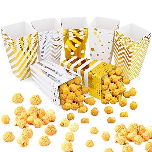 Cajas de Palomitas de Maíz, hicoosee Envases de Caramelos de Cartón Las Palomitas y Los Regalos Bolsas de Fiesta, Contenedores para Merienda, Dulces, Galletas, Chocolate 42 Piezas Cajas de Palomitas de Maíz, hicoosee Envases de Caramelos de Cartón Las Palomitas y Los Regalos Bolsas de Fiesta, Contenedores para Merienda, Dulces, Galletas, Chocolate 42 Piezas