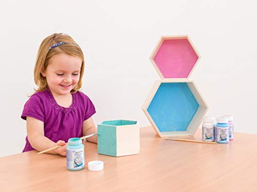 Cajas para almacenaje, hexagonal, A. 14,8+19+24,2 cm, profundidad 10 cm, madera contrachapada, 3ud Cajas para almacenaje, hexagonal, A. 14,8+19+24,2 cm, profundidad 10 cm, madera contrachapada, 3ud
