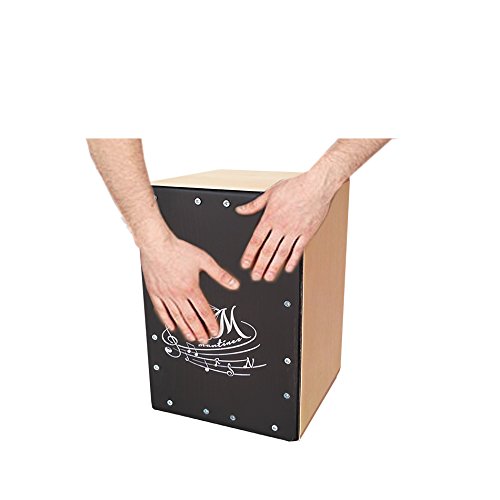 Cajón flamenco infantil para niños MINI - Caja Martinez negra en abedul Cajón flamenco infantil para niños MINI - Caja Martinez negra en abedul