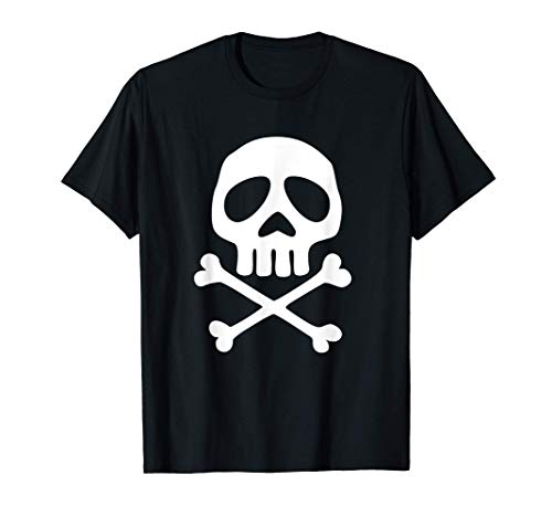 Calavera pirata espacial, capitán, Halloween, Día de Muertos Camiseta Calavera pirata espacial, capitán, Halloween, Día de Muertos Camiseta