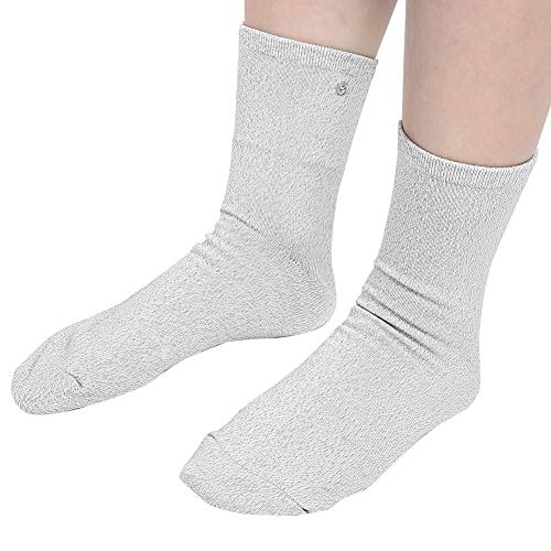 Calcetines Conductivos, 1 Par De Calcetines Conductivos Calcetines De Electrodos Para Decenas Instrumento De Fisioterapia De La Máquina, Uso Para Dolor Articular Artritis Lesiones Deportivas(1#)