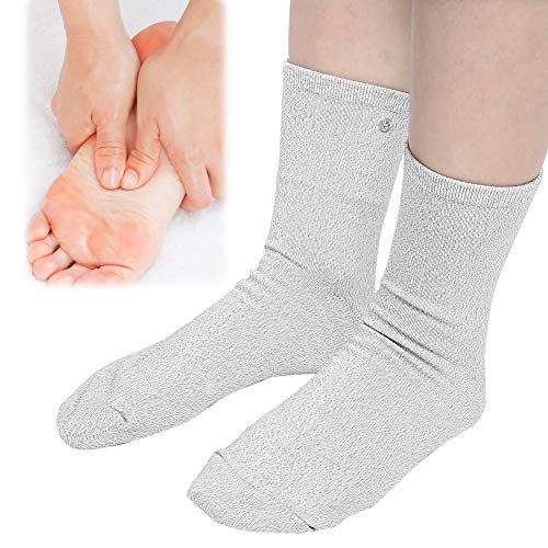 Calcetines Conductivos, 1 Par De Calcetines Conductivos Calcetines De Electrodos Para Decenas Instrumento De Fisioterapia De La Máquina, Uso Para Dolor Articular Artritis Lesiones Deportivas(1#)