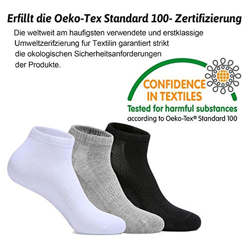 Calcetines Tobilleros Hombre Mujer 10/6 Pares Deportivos Cortos Algodon Calcetines Tobilleros Hombre Mujer 10/6 Pares Deportivos Cortos Algodon
