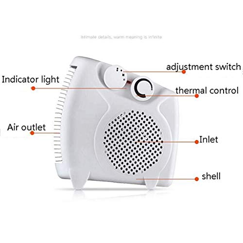 Calefactor Adecuado Propia Temperaturehousehold Mini energía Correspondiente Engranaje Material Resistente del Metal Grande Outlet Cepillado QIQIDEDIAN