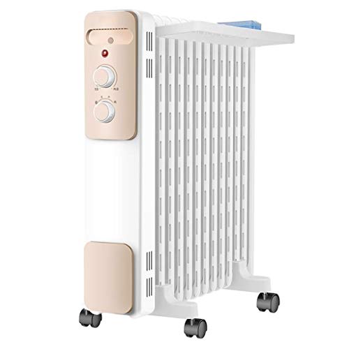 Calefactor Eléctrico Calentador de espacios, calentador eléctrico constante de temperatura automático, rápido 2200W del acondicionador de aire del ventilador del calentador 3 modos for la sala de esta