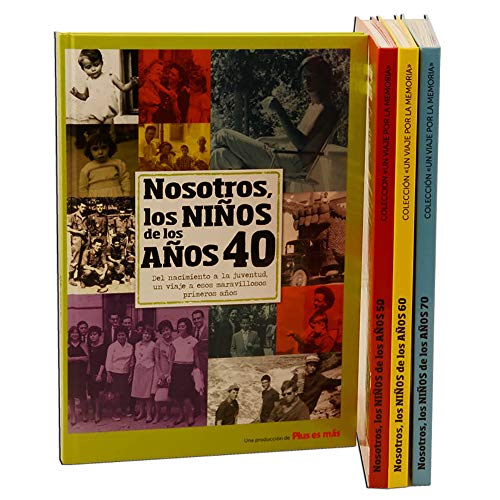 Calledelregalo Libro de tu año de Nacimiento, Libro de la década de los 40 con Tarjeta Personalizada - Regalo para cumpleaños - Otras Edades Disponibles