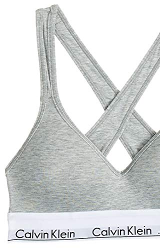 Calvin Klein Bralette Lift Sujetador Deportivo, Grau (Grey Heather 020), M para Mujer Calvin Klein Bralette Lift Sujetador Deportivo, Grau (Grey Heather 020), M para Mujer