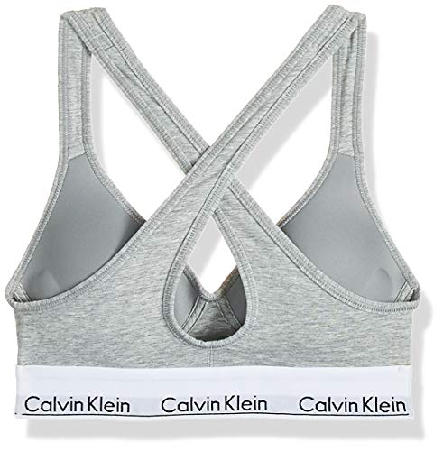 Calvin Klein Bralette Lift Sujetador Deportivo, Grau (Grey Heather 020), M para Mujer Calvin Klein Bralette Lift Sujetador Deportivo, Grau (Grey Heather 020), M para Mujer