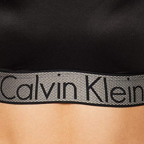 Calvin Klein Bralette Lightly Lined Corsé, Negro (Black 001), (Talla del Fabricante: Small) para Mujer
