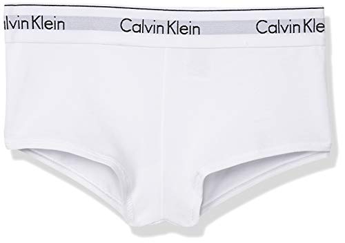 Calvin Klein Modern Cotton Ropa Interior, Blanco (100), XS para Mujer