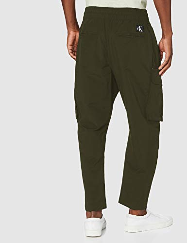 Calvin Klein Oversized Cargo Zip Pocket Pant Pantalones, Profundidades Profundas, 3238 para Hombre