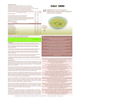 CALYFORM Puré de Verduras Proteico para Adelgazar Rápido (En Sobres) Puré Saciante para Perder Peso | Puré Proteína en Polvo Comida Dieta Proteica (20 Sobres) CALYFORM Puré de Verduras Proteico para Adelgazar Rápido (En Sobres) Puré Saciante para Perder Peso | Puré Proteína en Polvo Comida Dieta Proteica (20 Sobres)
