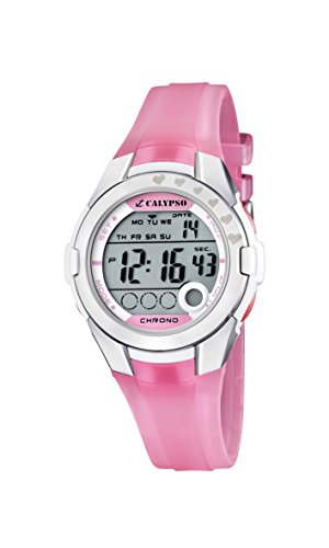 Calypso K5571/2 - Reloj para niños de cuarzo, correa de plástico color rosa