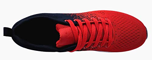 Calzado deportivo para hombre Correr Caminar Gimnasio Entrenadores deportivos Zapatillas de deporte Zapatos de malla Air transpirable Interior Ligero Casual Exterior