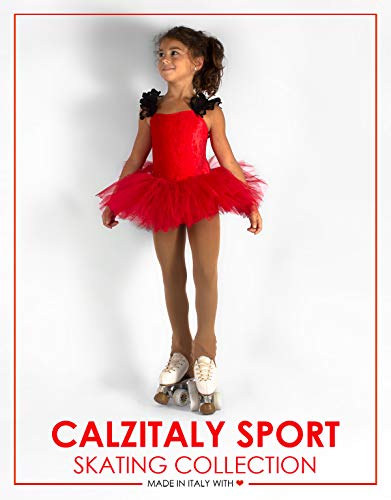 CALZITALY Medias Con Estribo Para Niña | Patinaje Artístico | Professional Skating | Natural | 70 Den | 6, 8, 10, 12 Años | Calcetería Italiana | (12 Años, Caramelo) CALZITALY Medias Con Estribo Para Niña | Patinaje Artístico | Professional Skating | Natural | 70 Den | 6, 8, 10, 12 Años | Calcetería Italiana | (12 Años, Caramelo)