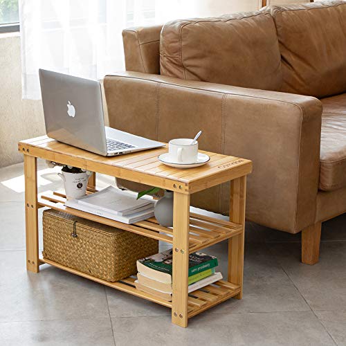 Camabel Estantería para Zapatos de Bambú 3 Niveles 70 x 30 x 43 cm Carga máxima 126kg Organizador Múltifuncional Cambiar Banco de Zapatos Ideal para Entrada Baño Sala de Estar Pasillo Camabel Estantería para Zapatos de Bambú 3 Niveles 70 x 30 x 43 cm Carga máxima 126kg Organizador Múltifuncional Cambiar Banco de Zapatos Ideal para Entrada Baño Sala de Estar Pasillo