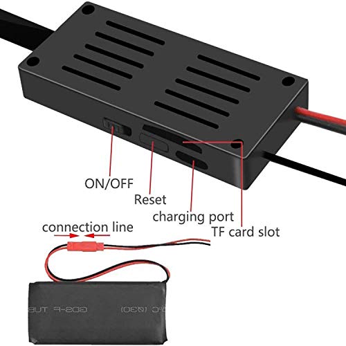 Cámara espía ocultada P2P, cámara inalámbrica Super Mini 1080P Video de Seguridad con detección de Movimiento, App Control para iOS y Android