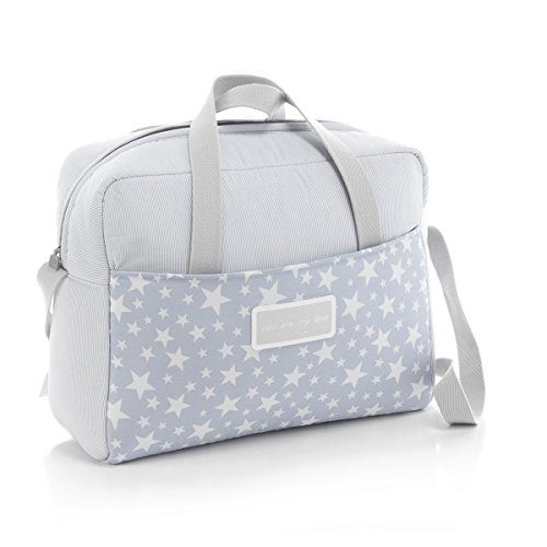 Cambrass Star - Bolso maternal tipo maleta, 32 x 39 x 17 cm, color azul celeste Cambrass Star - Bolso maternal tipo maleta, 32 x 39 x 17 cm, color azul celeste