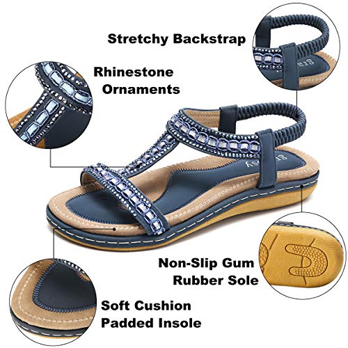 Camfosy Sandalias de Mujer de Fondo Plano Sandalias Flip-Flop Palabra t Los Zapatos de Arena de T Elegante La Corteza por la Noche Piscina de Playa Verde Rojo Blanco Camfosy Sandalias de Mujer de Fondo Plano Sandalias Flip-Flop Palabra t Los Zapatos de Arena de T Elegante La Corteza por la Noche Piscina de Playa Verde Rojo Blanco