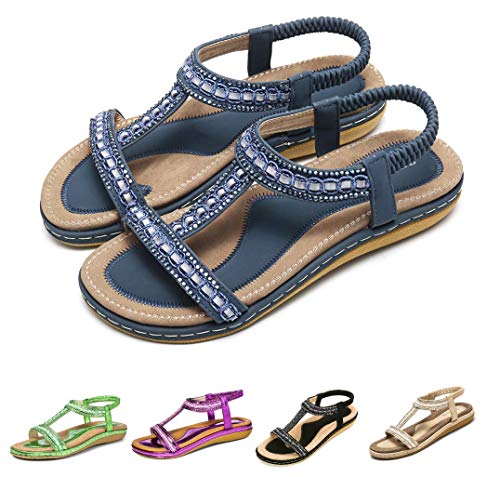 Camfosy Sandalias de Mujer de Fondo Plano Sandalias Flip-Flop Palabra t Los Zapatos de Arena de T Elegante La Corteza por la Noche Piscina de Playa Verde Rojo Blanco Camfosy Sandalias de Mujer de Fondo Plano Sandalias Flip-Flop Palabra t Los Zapatos de Arena de T Elegante La Corteza por la Noche Piscina de Playa Verde Rojo Blanco