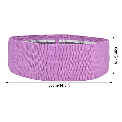 Camidy Bandas de Resistencia de Fitness Ejercicio de Sentadillas de Cadera Entrenamiento de Bucle Gimnasio Equipo Antideslizante para Hombres Mujeres