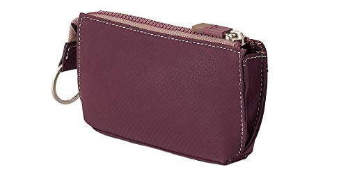 CAMINATTA Monedero De Mujer Burdeos con Llavero Arandela Llaves Cierre Cremallera Cartera Tarjetero Portamonedas Bolso De Mano Efectivo Sintetico 8x16x2 CAMINATTA Monedero De Mujer Burdeos con Llavero Arandela Llaves Cierre Cremallera Cartera Tarjetero Portamonedas Bolso De Mano Efectivo Sintetico 8x16x2