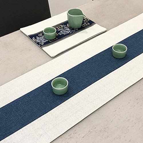 Caminos de Mesa De Estilo Japonés De Mesa - Espesado Doble Cara Lavable Tabla Mats/Mantel For La Decoración Casera/Partes, Ancho 30cm (Size : 30x400cm)