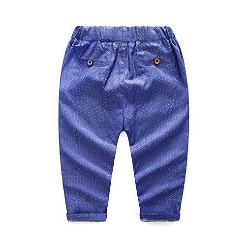 Camisa de Manga Larga para NiñOs PequeñOs + Chaleco + Pantalones 4 Piezas Conjuntos de Trajes de Fiesta De Invierno para NiñOs Azul 5-6 AñOs Camisa de Manga Larga para NiñOs PequeñOs + Chaleco + Pantalones 4 Piezas Conjuntos de Trajes de Fiesta De Invierno para NiñOs Azul 5-6 AñOs