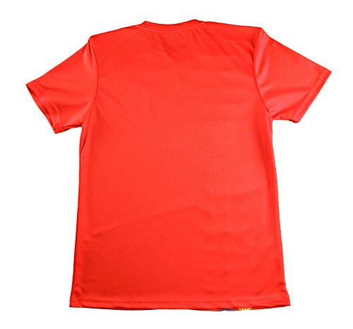 Camiseta Adulto Réplica de España. Producto Oficial Licenciado Mundial Rusia 2018. (Rojo, Talla L)
