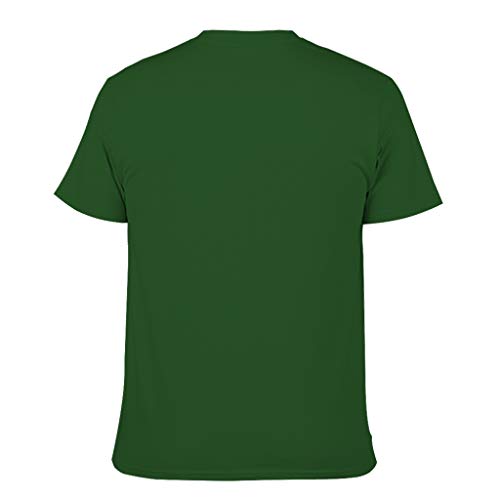 Camiseta de algodón para hombre, diseño de evolución de boxeo, para el tiempo libre Dark Green001. M