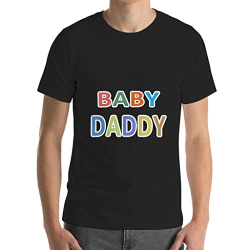 Camiseta de algodón para hombre y bebé, para vacaciones negro XXXXL Camiseta de algodón para hombre y bebé, para vacaciones negro XXXXL