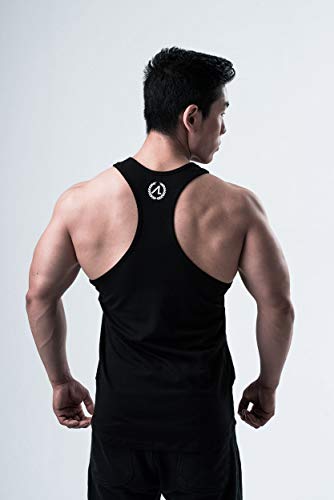 Camiseta de entrenamiento para hombre Aesthetic Legacy prémium Slim-Fit, perfecta para culturismo, fitness, deporte, entrenamiento y gimnasio (camiseta sin impresión, XL)