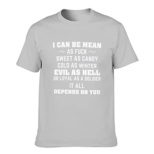 Camiseta de entrenamiento para hombre, con cita divertida y divertida en alemán "Alles händer von Dich ab Druck humorvoll" Camisa de fiesta Gris plateado. XXXL Camiseta de entrenamiento para hombre, con cita divertida y divertida en alemán "Alles händer von Dich ab Druck humorvoll" Camisa de fiesta Gris plateado. XXXL