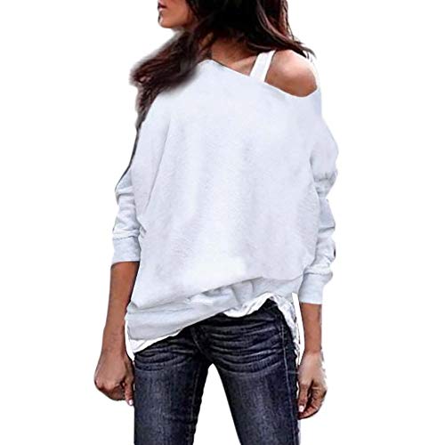 Camiseta de Manga Larga Camisa de Manga Larga con Cuello Redondo a Rayas Camisa Suelta Camiseta de Manga Larga para Mujer Casual Creativa Raya Blusa Top riou Camiseta de Manga Larga Camisa de Manga Larga con Cuello Redondo a Rayas Camisa Suelta Camiseta de Manga Larga para Mujer Casual Creativa Raya Blusa Top riou