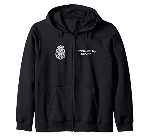 Camiseta de Policia Nacional España Sudadera con Capucha