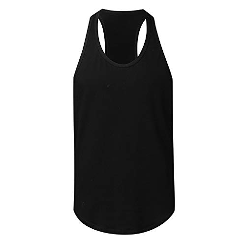 Camiseta de Tirantes Deporte Hombre, Camisetas Tops sin Mangas Basica Fitness Gym Camiseta Deportiva t-Shirt (Negro3, M) Camiseta de Tirantes Deporte Hombre, Camisetas Tops sin Mangas Basica Fitness Gym Camiseta Deportiva t-Shirt (Negro3, M)