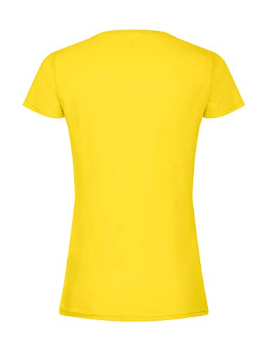 Camiseta – Listen Music Tiger auriculares – Camiseta para mujer y mujer amarillo XXL Camiseta – Listen Music Tiger auriculares – Camiseta para mujer y mujer amarillo XXL