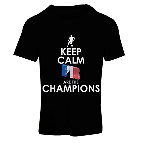Camiseta Mujer Los franceses Son los campeones: Campeonato de Rusia 2018, Equipo de fútbol de la Copa del Mundo, Camiseta de la afición de Francia (Small Negro Multicolor) Camiseta Mujer Los franceses Son los campeones: Campeonato de Rusia 2018, Equipo de fútbol de la Copa del Mundo, Camiseta de la afición de Francia (Small Negro Multicolor)