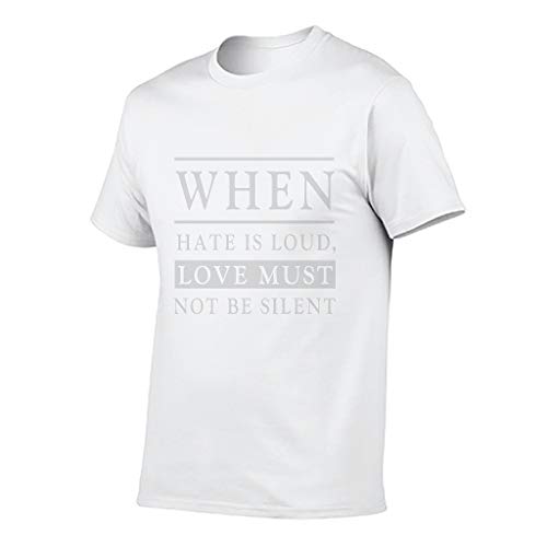 Camiseta para hombre de algodón desgastado – Casual verano blanco XXL Camiseta para hombre de algodón desgastado – Casual verano blanco XXL