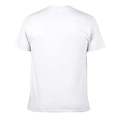 Camiseta para hombre de algodón desgastado – Casual verano blanco XXL Camiseta para hombre de algodón desgastado – Casual verano blanco XXL