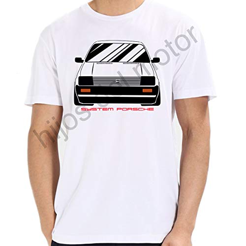 Camiseta Seat Ibiza mk1 (Blanco, XL)