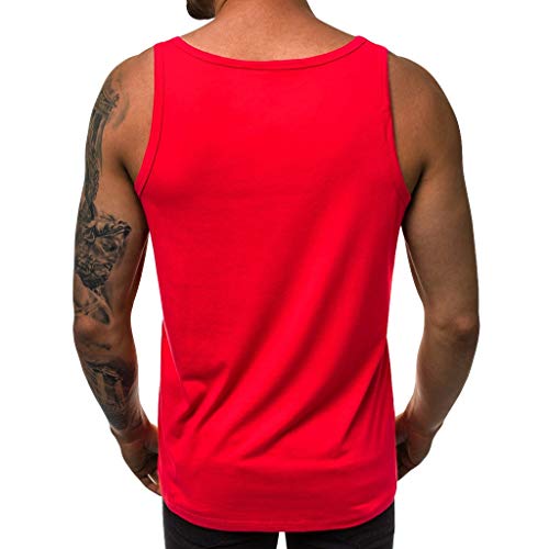 Camisetas de Tirantes Hombre,Verano Moda Hombre Diario Casual Deporte Gym Camiseta sin Mangas Original Impresión Chandal Hombre Top Chaleco T-Shirt Camisas Camiseta básica Camiseta tee vpass Camisetas de Tirantes Hombre,Verano Moda Hombre Diario Casual Deporte Gym Camiseta sin Mangas Original Impresión Chandal Hombre Top Chaleco T-Shirt Camisas Camiseta básica Camiseta tee vpass