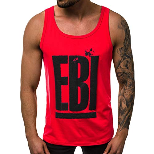 Camisetas de Tirantes Hombre,Verano Moda Hombre Diario Casual Deporte Gym Camiseta sin Mangas Original Impresión Chandal Hombre Top Chaleco T-Shirt Camisas Camiseta básica Camiseta tee vpass Camisetas de Tirantes Hombre,Verano Moda Hombre Diario Casual Deporte Gym Camiseta sin Mangas Original Impresión Chandal Hombre Top Chaleco T-Shirt Camisas Camiseta básica Camiseta tee vpass